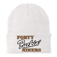 Forty Fuckin Niners Knit Cap Winter Beanie