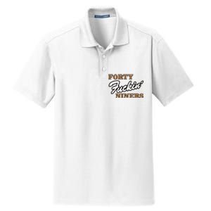 Forty Fuckin Niners Dry Zone Grid Polo