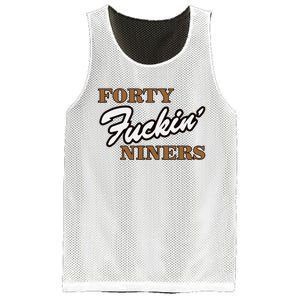 Forty Fuckin Niners Mesh Reversible Basketball Jersey Tank