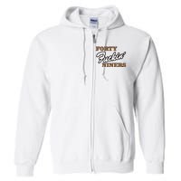 Forty Fuckin Niners Full Zip Hoodie