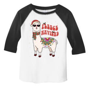 Fleece Feliz Navidad Llama Christmas Cute Xmas Gift Cool Gift Toddler Fine Jersey T-Shirt