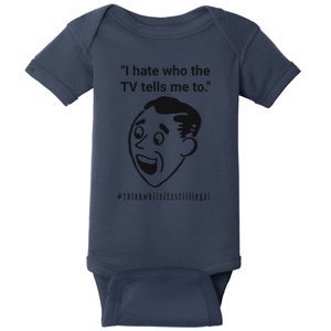 Funny Fake News Media Anti War Ukraine China Propaganda Baby Bodysuit