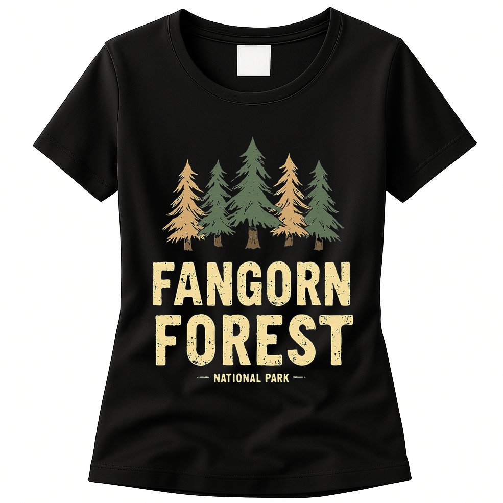 Fangorn Forest National Park Bookworms Saying Womens T-Shirt