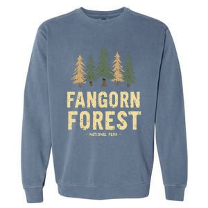 Fangorn Forest National Park Bookworms Saying Garment-Dyed Sweatshirt