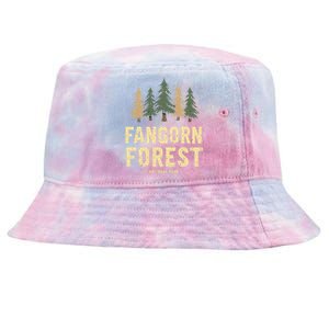 Fangorn Forest National Park Bookworms Saying Tie-Dyed Bucket Hat