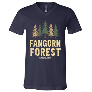 Fangorn Forest National Park Bookworms Saying V-Neck T-Shirt