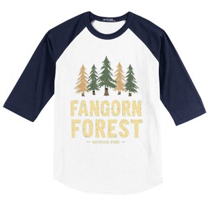 Fangorn Forest National Park Bookworms Saying Baseball Sleeve Shirt