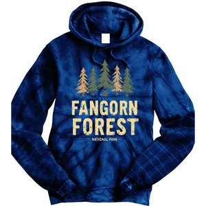 Fangorn Forest National Park Bookworms Saying Tie Dye Hoodie