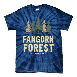 Fangorn Forest National Park Bookworms Saying Tie-Dye T-Shirt