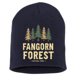 Fangorn Forest National Park Bookworms Saying Short Acrylic Beanie