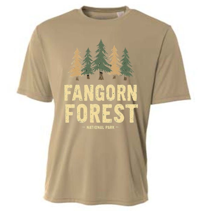 Fangorn Forest National Park Bookworms Saying Cooling Performance Crew T-Shirt