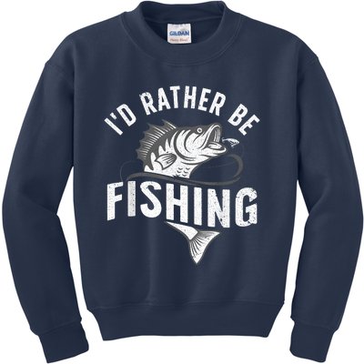 Funny Fishing Novelty Design For Men Women Fish Lovers Kids Sweatshirt