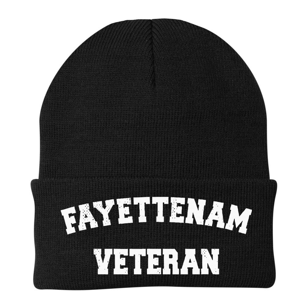 Fayettenam Fayetteville North Carolina Fort Bragg Airborne Beanie