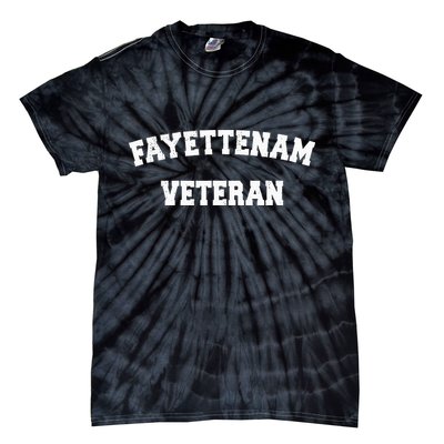 Fayettenam Fayetteville North Carolina Fort Bragg Airborne Tie-Dye T-Shirt