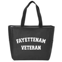 Fayettenam Fayetteville North Carolina Fort Bragg Airborne Zip Tote Bag