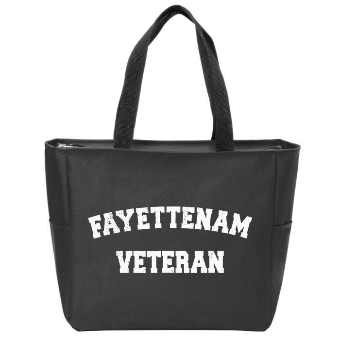 Fayettenam Fayetteville North Carolina Fort Bragg Airborne Zip Tote Bag