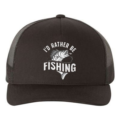 Funny Fishing Novelty Design For Fish Lovers Yupoong Adult 5-Panel Trucker Hat