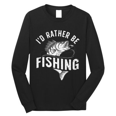 Funny Fishing Novelty Design For Fish Lovers Long Sleeve Shirt