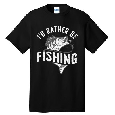 Funny Fishing Novelty Design For Fish Lovers Tall T-Shirt