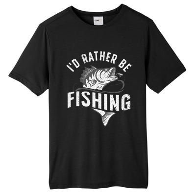 Funny Fishing Novelty Design For Fish Lovers Tall Fusion ChromaSoft Performance T-Shirt