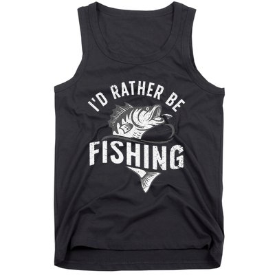 Funny Fishing Novelty Design For Fish Lovers Tank Top