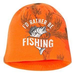 Funny Fishing Novelty Design For Fish Lovers Kati - Camo Knit Beanie