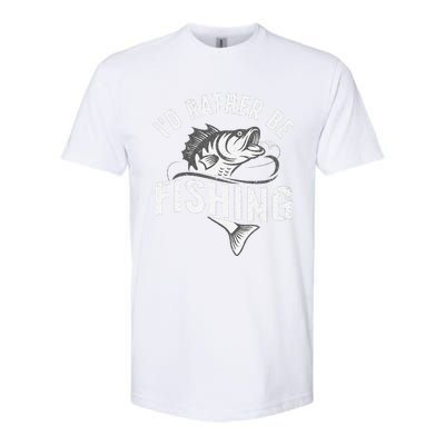 Funny Fishing Novelty Design For Fish Lovers Softstyle CVC T-Shirt