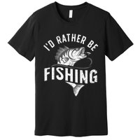 Funny Fishing Novelty Design For Men Women Fish Lovers Premium T-Shirt