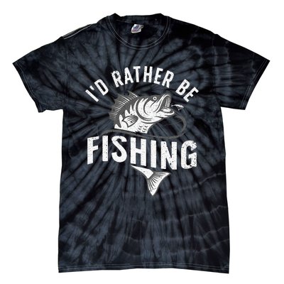 Funny Fishing Novelty Design For Men Women Fish Lovers Tie-Dye T-Shirt