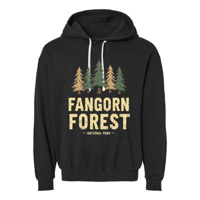 Fangorn Forest National Park Bookworms Saying Garment-Dyed Fleece Hoodie