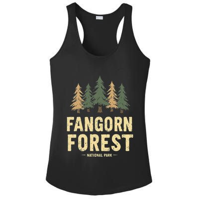 Fangorn Forest National Park Bookworms Saying Ladies PosiCharge Competitor Racerback Tank