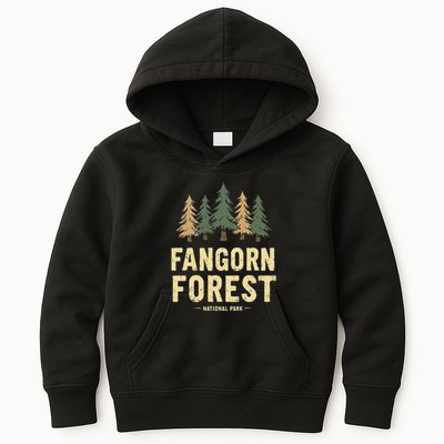 Fangorn Forest National Park Bookworms Saying Kids Hoodie