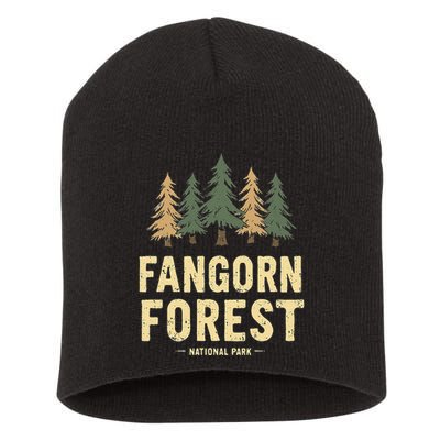 Fangorn Forest National Park Bookworms Saying Short Acrylic Beanie