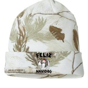 Funny Feliz Navidog Husky Dog Lover Gift Christmas Gift Kati Licensed 12" Camo Beanie