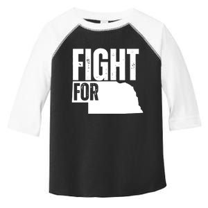 Fight For Nebraska Toddler Fine Jersey T-Shirt