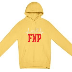 Fnp Family Nurse Practitioner Research Funny Nursing Cute Gift Premium Pullover Hoodie