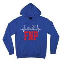 Fnp Family Nurse Practitioner Research Funny Nursing Cute Gift Tall Hoodie