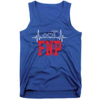 Fnp Family Nurse Practitioner Research Funny Nursing Cute Gift Tank Top