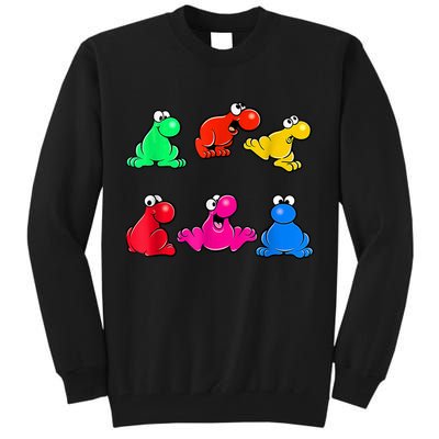 Frog Funny Nerds Candy Tall Sweatshirt