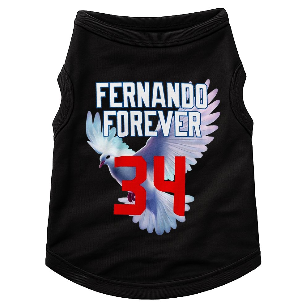 Fernando Forever Number 34 Fernando Memorial Doggie Tank