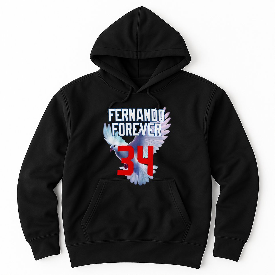 Fernando Forever Number 34 Fernando Memorial Hoodie