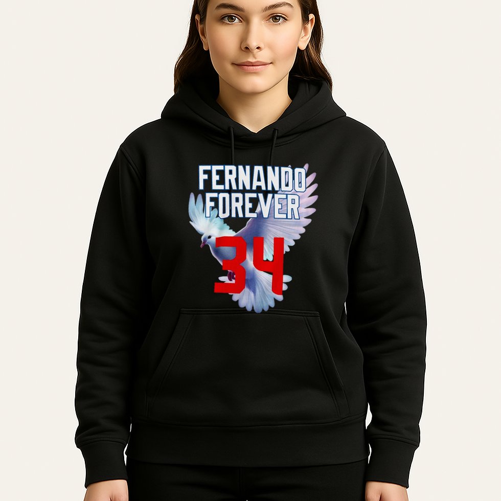 Fernando Forever Number 34 Fernando Memorial Hoodie