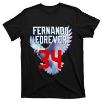 Fernando Forever Number 34 Fernando Memorial T-Shirt