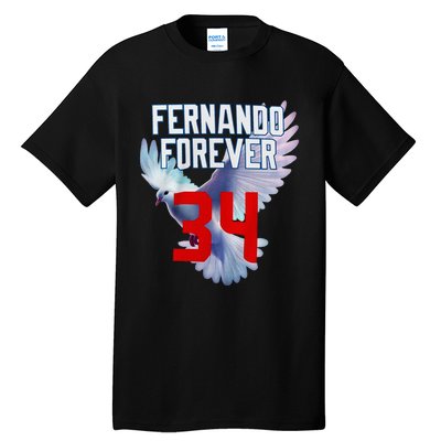 Fernando Forever Number 34 Fernando Memorial Tall T-Shirt