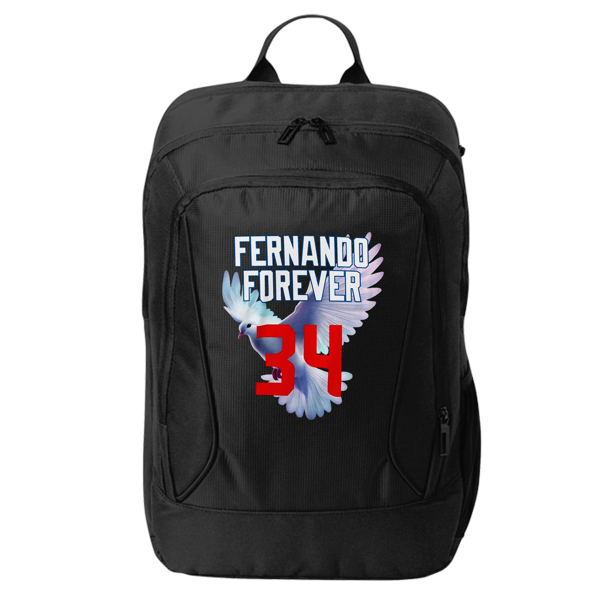 Fernando Forever Number 34 Fernando Memorial City Backpack