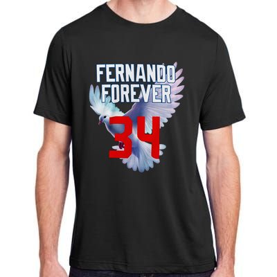 Fernando Forever Number 34 Fernando Memorial Adult ChromaSoft Performance T-Shirt