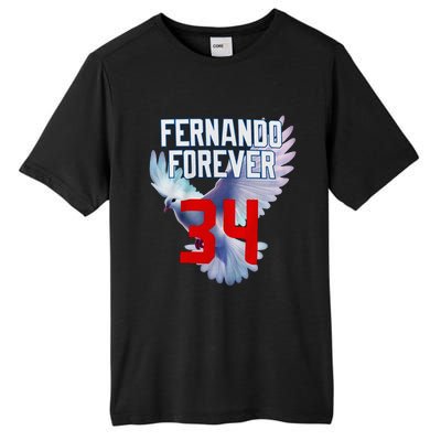 Fernando Forever Number 34 Fernando Memorial Tall Fusion ChromaSoft Performance T-Shirt