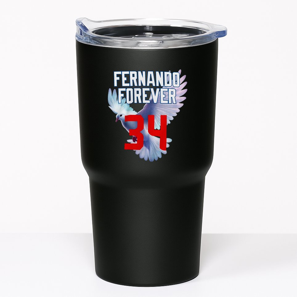 Fernando Forever Number 34 Fernando Memorial Tumbler