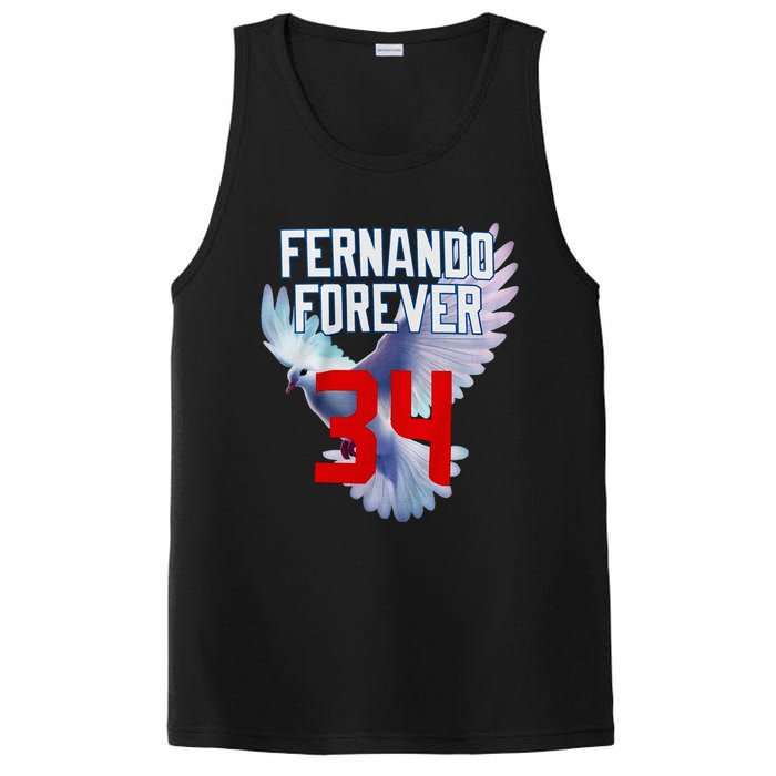 Fernando Forever Number 34 Fernando Memorial PosiCharge Competitor Tank