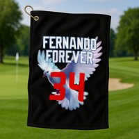 Fernando Forever Number 34 Fernando Memorial Golf Towel